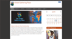 Desktop Screenshot of globalgatheringplace.com